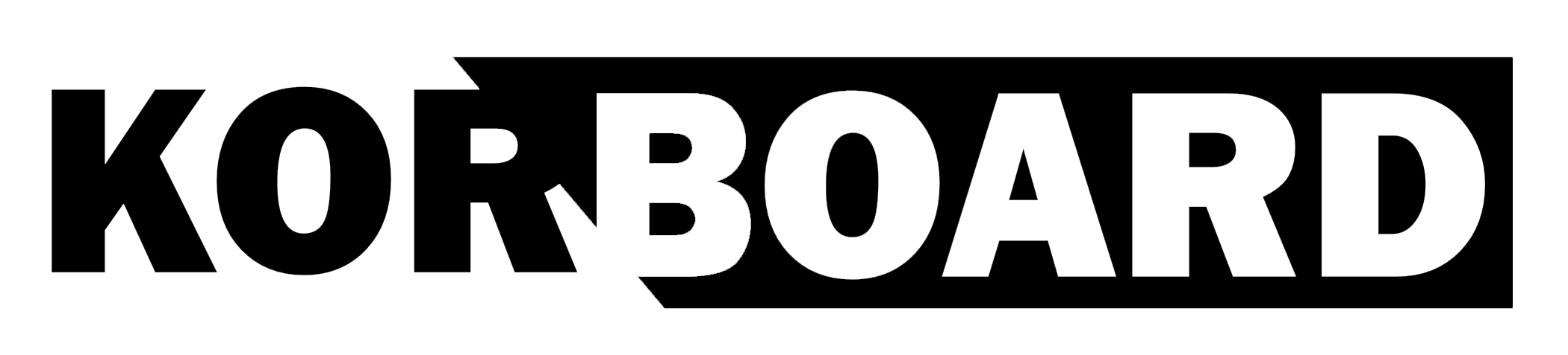 KORBOARD logo (black)